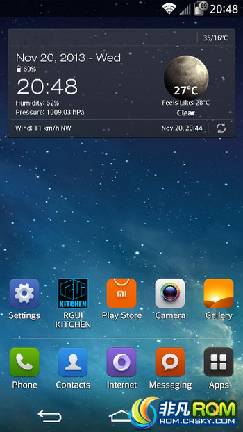LG G2(D802) ROM RGUI v3.11.20 ߶ȿɶ RGUI Kitchen ڹٷ