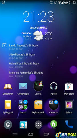ȸNexus 4 ROM VanillaUnicorn 18.03.14 ȶ ״̬ͼ