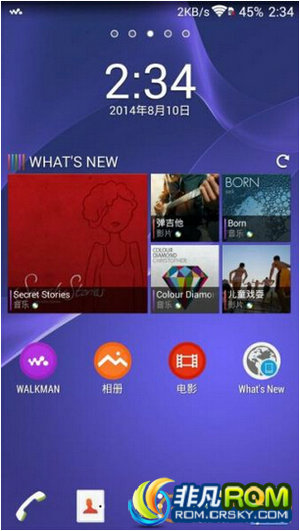I9500ˢ S4 Xperia4.4.4ƽ walkmanͼ ״̬ ڴ