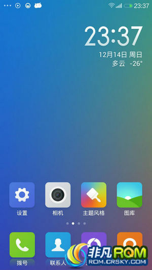 Noteˢ MIUI6ƶ Ӧ  ƽ Զ״̬ Ч