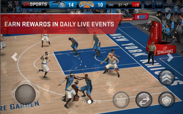 NBA LIVE Mobile中文版图2
