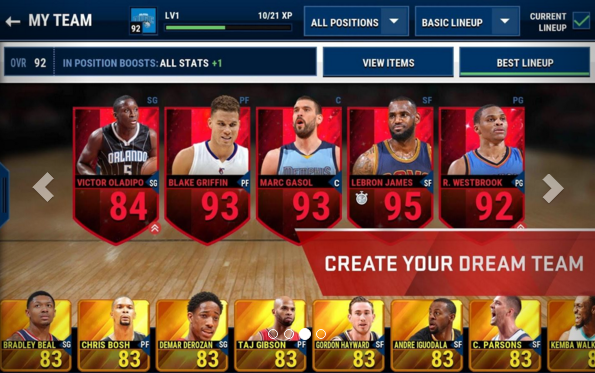 NBA LIVE Mobile中文版图3