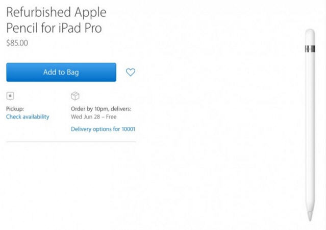 applepencil翻新版售价