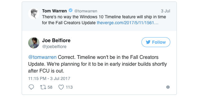 Windows10秋季更新