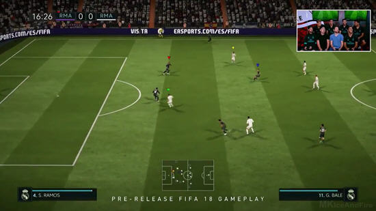 FIFA18演示视频
