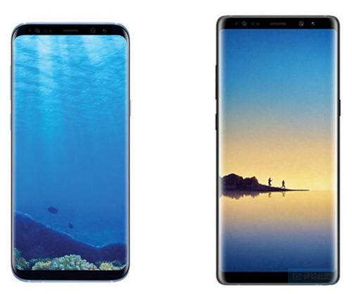 三星note8外观
