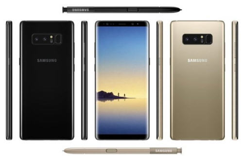 三星note8外观