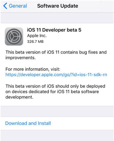 ios11beta5评测