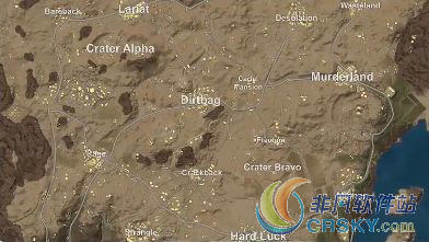 绝地求生大逃杀沙漠地图缺点分析