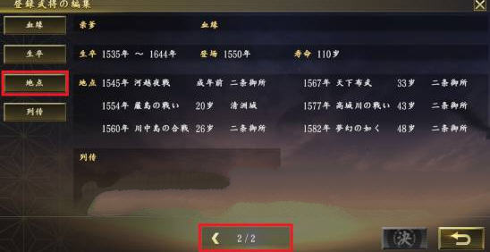 信长的野望大志自建武将介绍