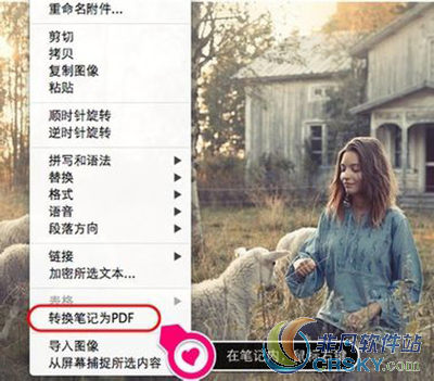 印象笔记导出pdf