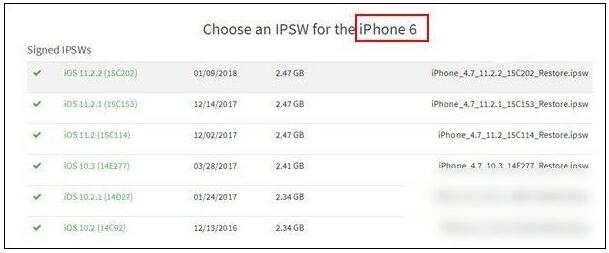 iPhone降级