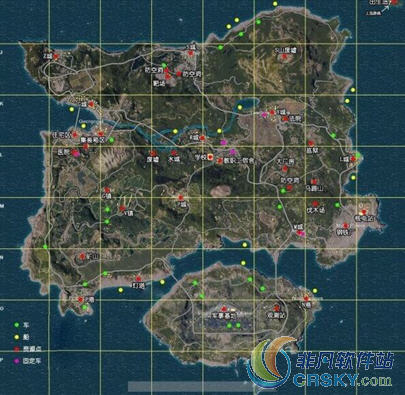 绝地求生大逃杀地图选择