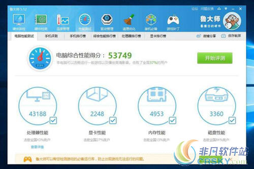 鲁大师评分标准