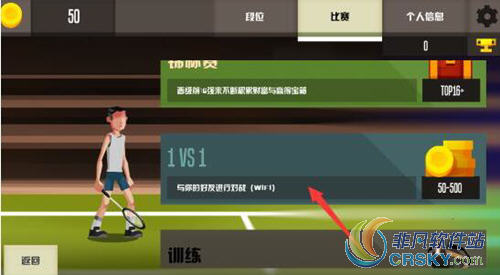 羽毛球高高手联机方法