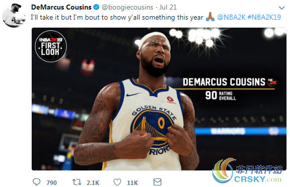 nba2k19能力值