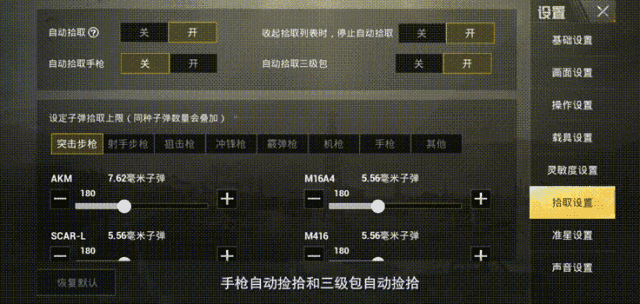 刺激战场设置