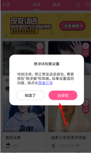 皮皮虾里的语音包怎么使用