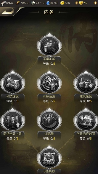 乱世王者外战科技加点推荐