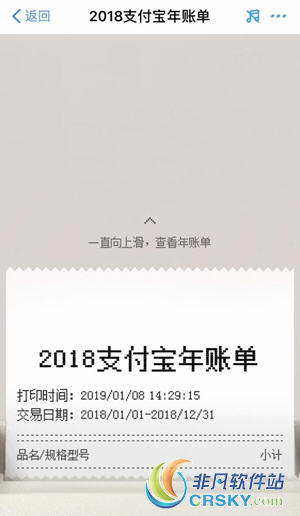 支付宝年度账单