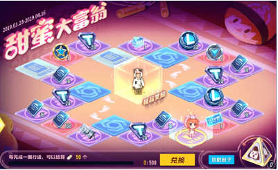QQ飞车手游甜蜜大富翁怎么玩